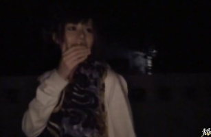 Spicy bimbo Rina Rukawa is gently sucking one of the biggest wangs she has ever seen in her life