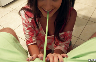 Raucous blowjob sensation