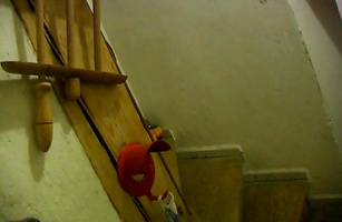 Lustful honeys were caught masturbating by a hidden security camera