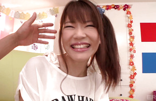 Sinful girl Rina Osawa enjoys a hard big chili dog