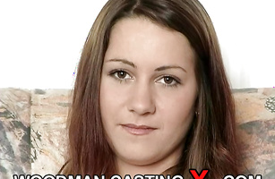 Astounding brunette chick has her perfect tits groped while making out
