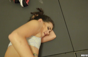 Doll Gia Paige gives a blow