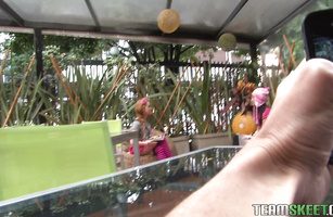 Succulent young Tatiana Garcia had a wild sex session with hunk